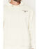 Image #4 - Ariat Men's Logo Shield Steerhead Graphic Hooded Sweatshirt, Oatmeal, hi-res