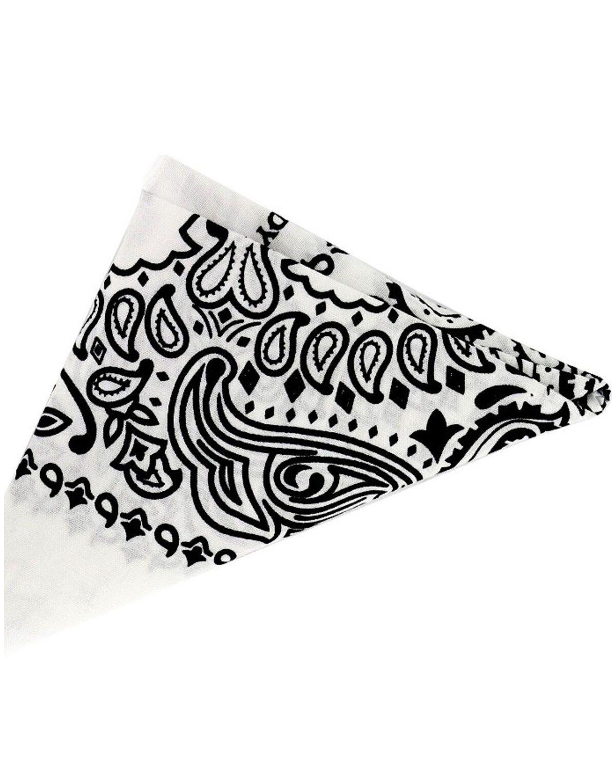 Image #1 - Cody James Men's Bandana, White, hi-res