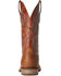 Ariat Men's Everlite Go Getter Western Boots - Broad Square Toe, Brown, hi-res