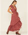 Beyond The Radar Women's Dotted Dress, Rust Copper, hi-res