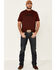 Levi's Men's Crimson Batwing Logo Graphic T-Shirt , Dark Red, hi-res