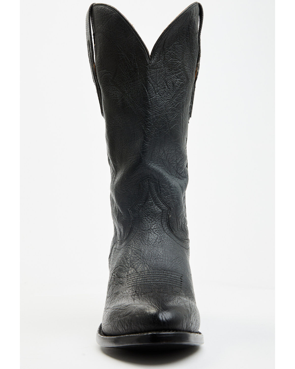 Image #4 - El Dorado Men's Sammy Western Boots - Round Toe, Black, hi-res