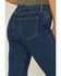 Image #3 - Just Black Denim Women's Denim Dark Wash Kick Flare Jeans, Dark Wash, hi-res