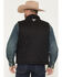 Image #4 - Cowboy Hardware Men's Skull Banner Twill Concealed Carry Vest, Black, hi-res