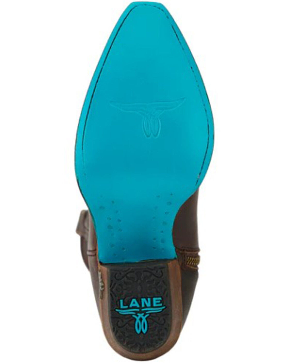 Image #7 - Lane Women's Smokeshow Tall Western Boots - Snip Toe, Cognac, hi-res