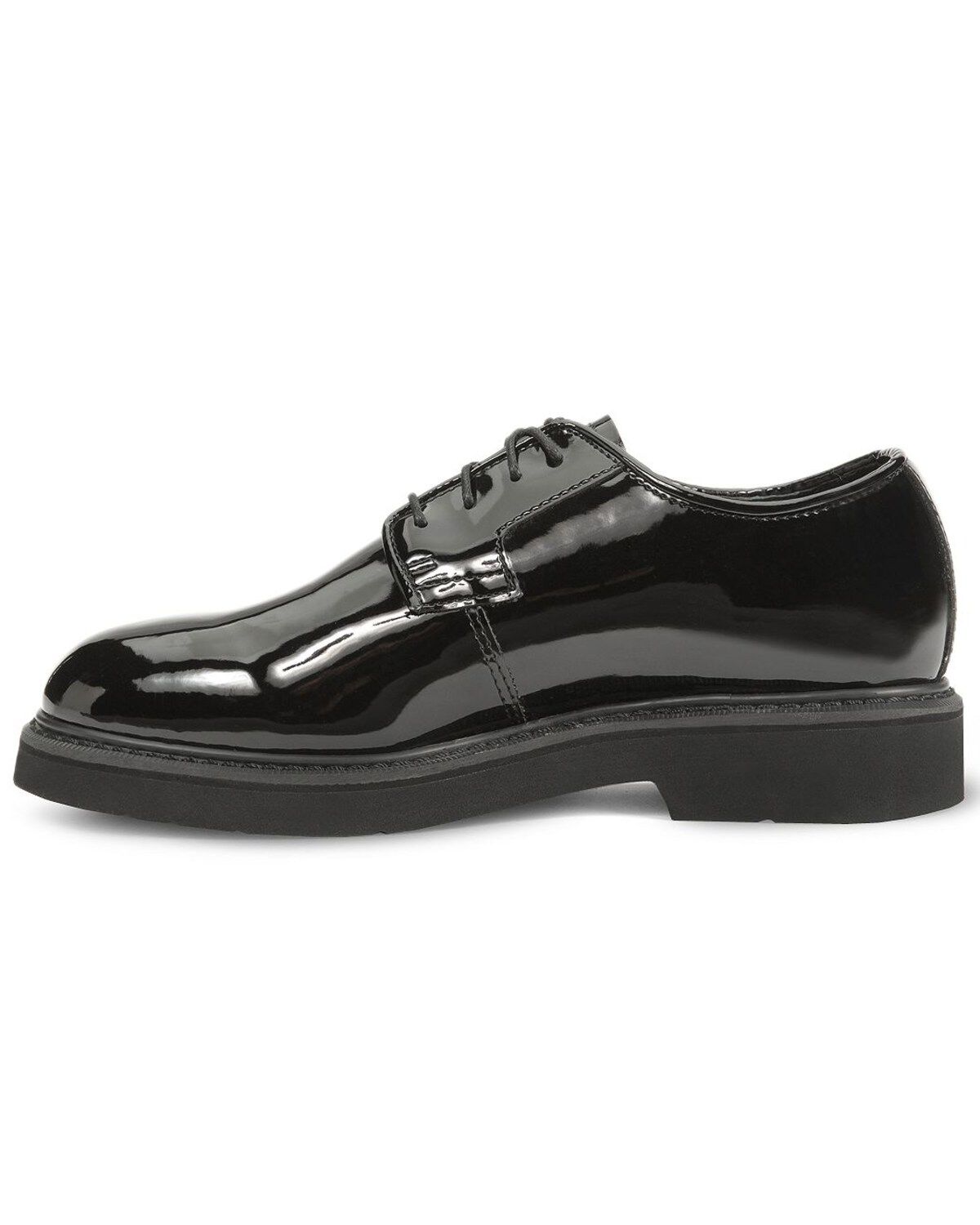 Image #3 - Rocky Men's High Gloss Dress Oxford Shoes, Black, hi-res