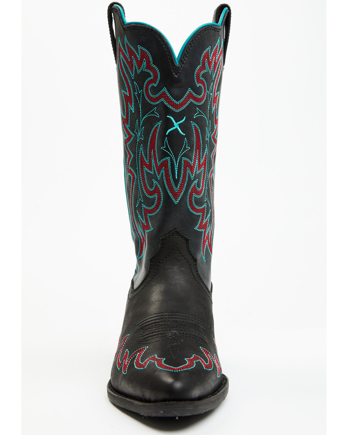 Image #4 - Twisted X Women's 12" Western Boots - Snip Toe, Black, hi-res