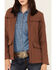 Image #2 - Shyanne Women's Bonded Softshell Jacket , Medium Brown, hi-res