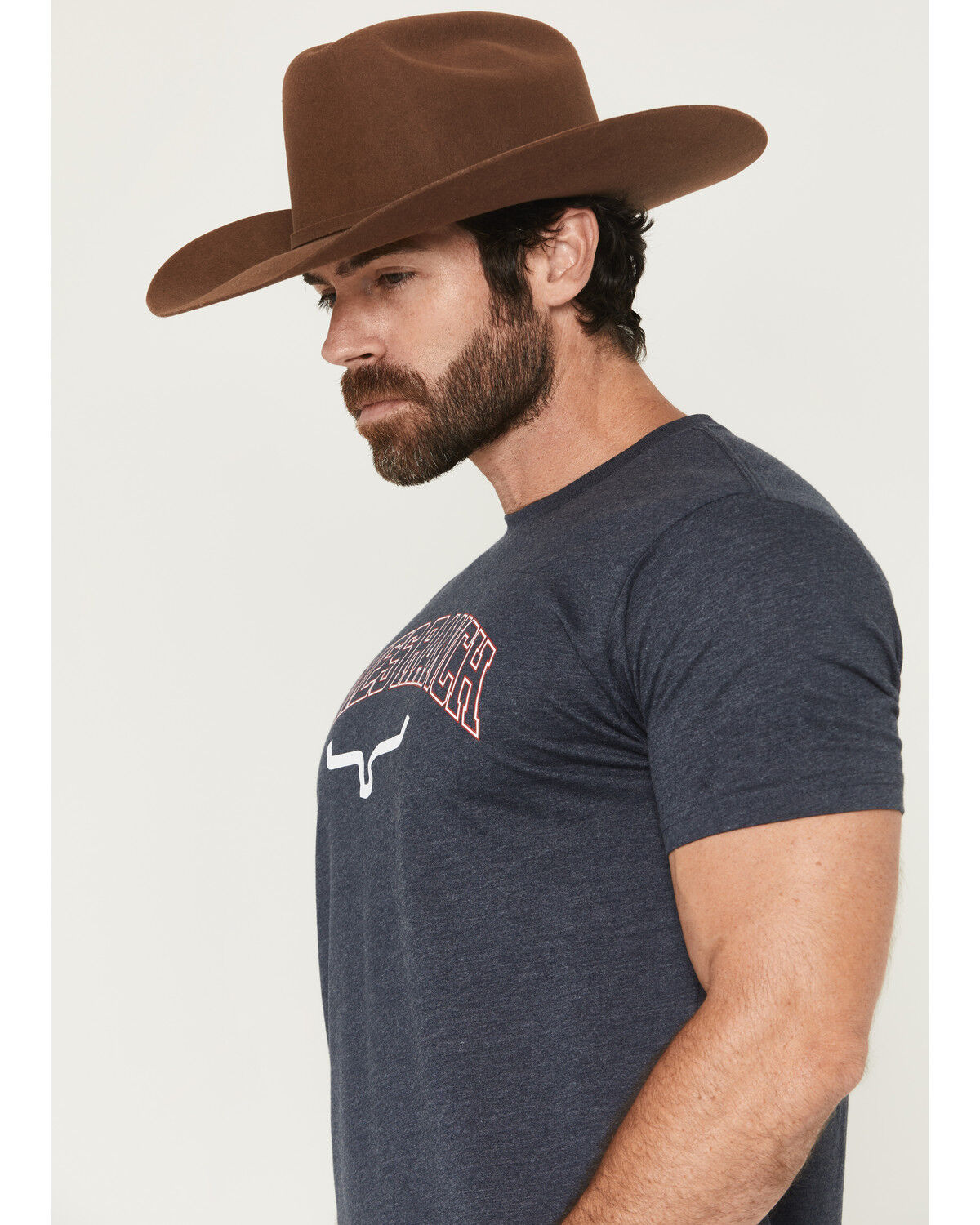 Image #2 - Kimes Ranch Men's University Short Sleeve Graphic T-Shirt, Dark Blue, hi-res