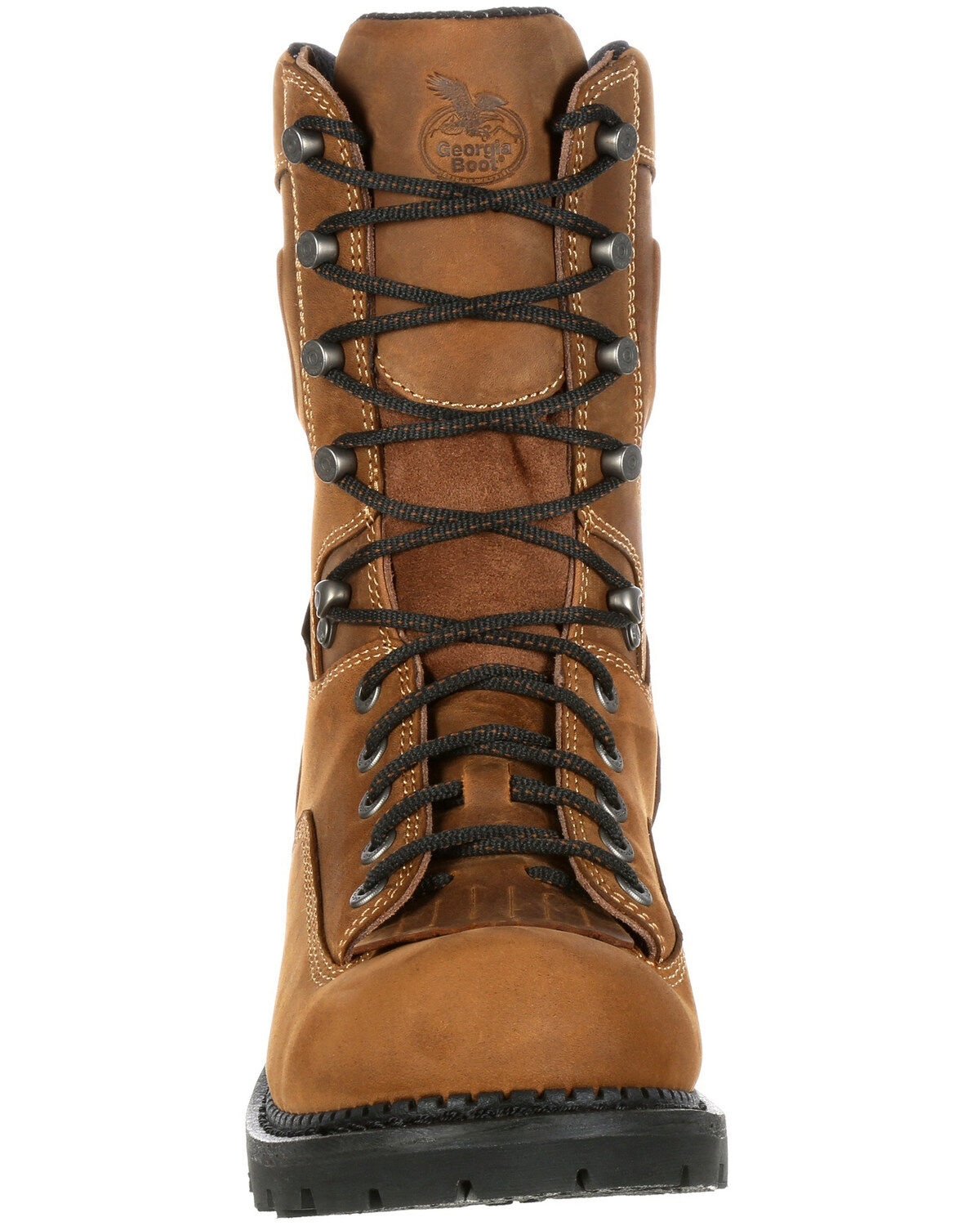 Image #5 - Georgia Boot Men's Waterproof Logger Work Boots - Round Toe, Brown, hi-res