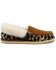 Image #2 - Twisted X Women's Leopard Print Fur-Lined Shoes - Moc Toe, Brown, hi-res