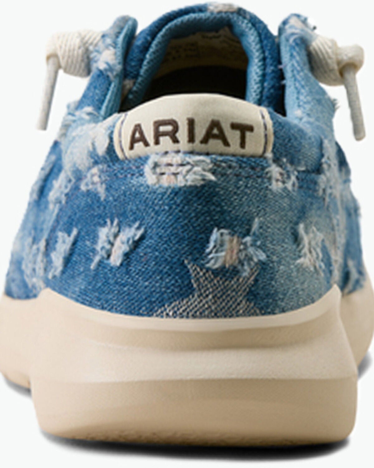 Image #3 - Ariat Women's Denim Hilo Casual Shoes - Moc Toe, Blue, hi-res
