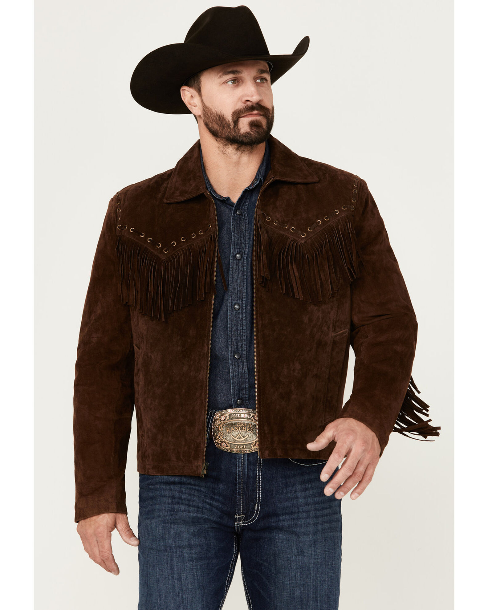 Cowboy new arrivals jacket fringe