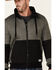 Image #3 - HOOey Men's Gray & Black Tech Fleece Zip-Front Jacket , Grey, hi-res