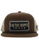 Image #3 - Hooey Men's Cactus Ropes Trucker Cap, Brown, hi-res