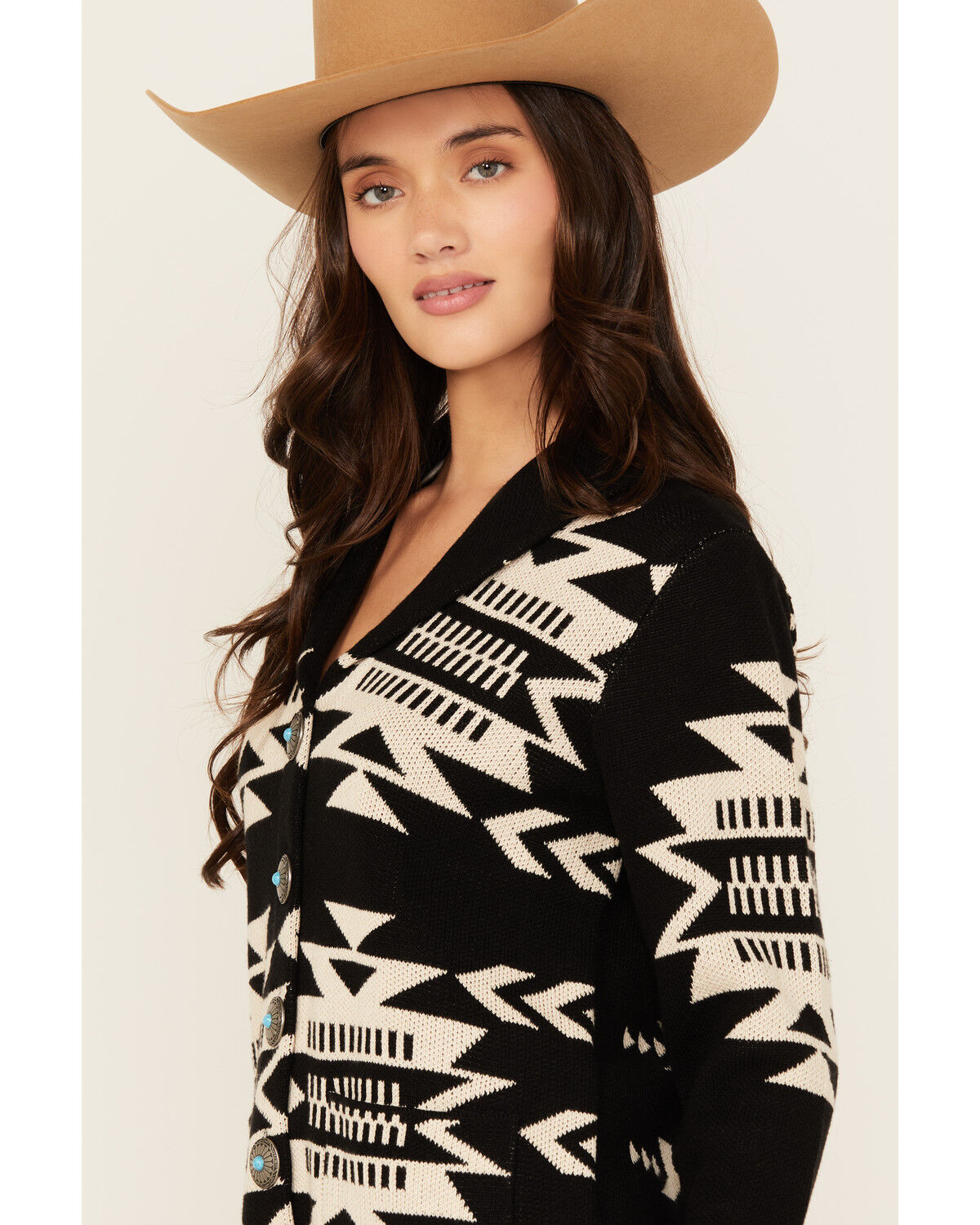Cotton & Rye Women's Southwestern Print Cardigan | Boot Barn