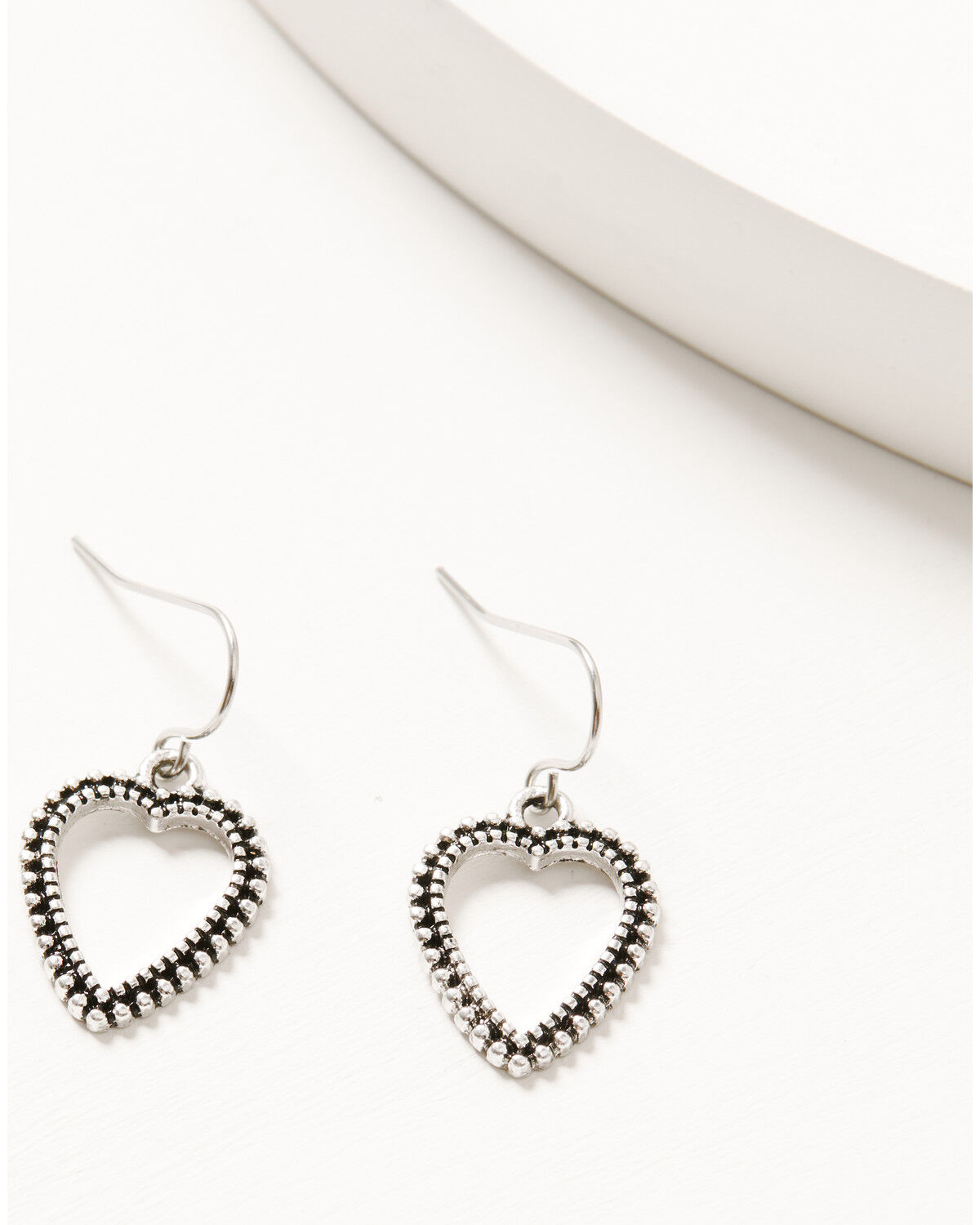 Image #4 - Shyanne Women's Heart And Cross Earring Set - 5 Piece, Silver, hi-res