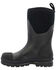 Image #3 - Muck Boots Women's Chore Classic Mid Waterproof Rubber Boots - Steel Toe, Black, hi-res