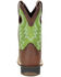 Image #4 - Durango Boys' Lil Rebel Pro Lime Western Boots - Square Toe, , hi-res