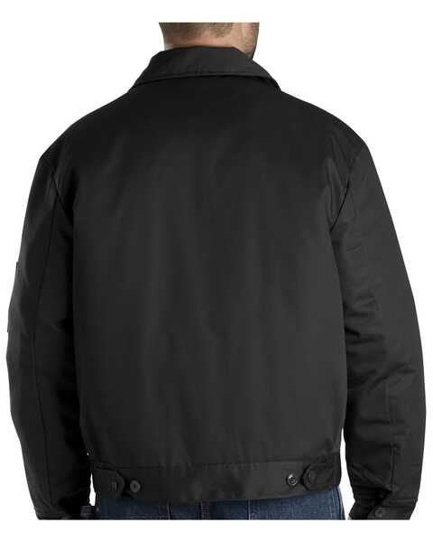 Image #2 - Dickies Men's Insulated Eisenhower Jacket - Big & Tall, Black, hi-res