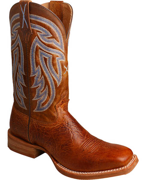 Twisted X Men's Rancher Western Boots, Brown, hi-res