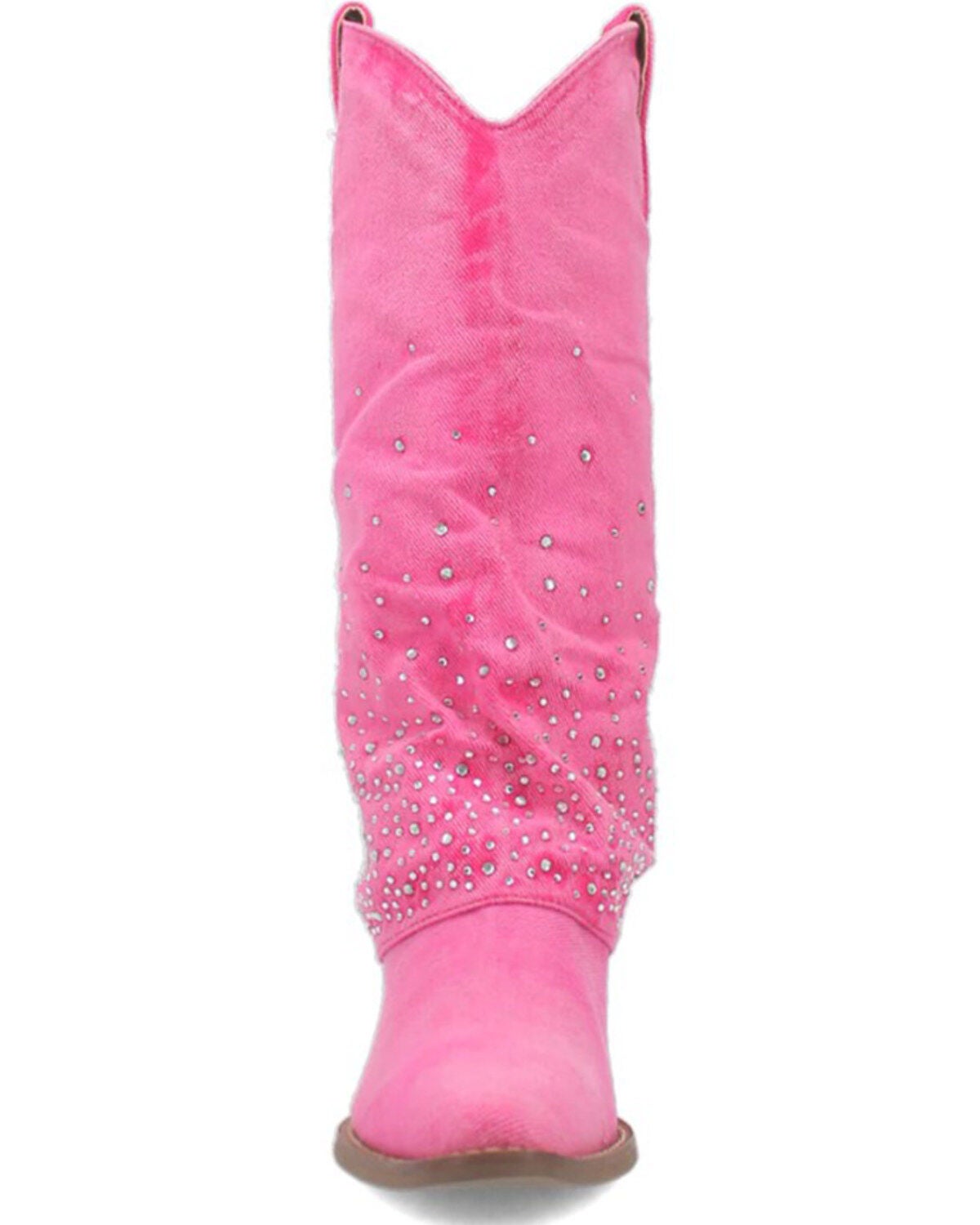 Image #4 - Dingo Women's Eye Candy Denim Western Boots - Round Toe, , hi-res