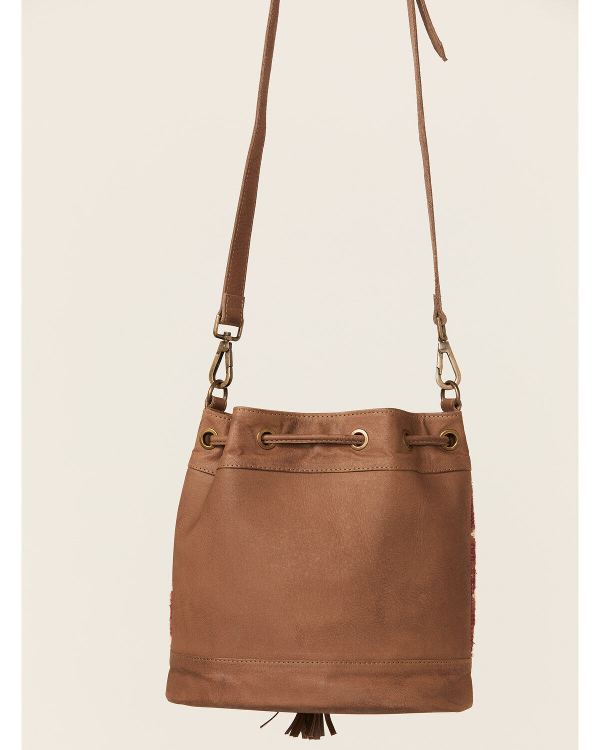 Image #3 - Shyanne Women's Summer Moon Southwestern Bucket Crossbody Bag, Tan, hi-res
