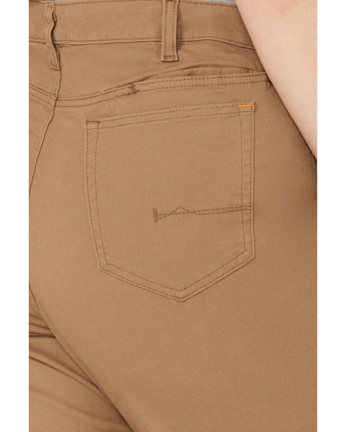 Image #4 - Ariat Women's Rebar PR Made Tough Straight Pants - Plus, Khaki, hi-res