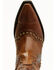 Idyllwind Women's Straight Up Orix Goat Studded Leather Tall Western Boots - Snip Toe , Brown, hi-res
