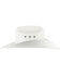 Cody James Boys' Elastic Fit Straw Cowboy Hat, White, hi-res