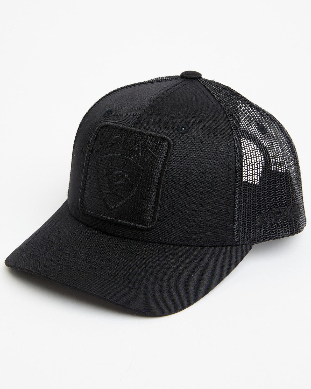 Ariat Kids' Logo Ball Cap, Black, hi-res