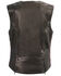 Image #2 - Milwaukee Leather Women's Lightweight Crinkle Snap Front Vest, , hi-res