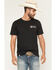 Image #2 - Sendero Provisions Men's Shootin' Hand Short Sleeve Graphic T-Shirt, Black, hi-res
