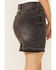 Wishlist Women's Released Hem Denim Mini Skirt, Grey, hi-res