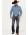 Panhandle Men's Pistol Dark Vintage Wash Bootcut Denim Jeans, Dark Wash, hi-res