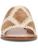 Image #4 - Frye Women's Ava Crochet Slide Sandals, Brown, hi-res