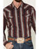 Moonshine Spirit Men's The Vault Long Sleeve Snap Western Shirt, Burgundy, hi-res
