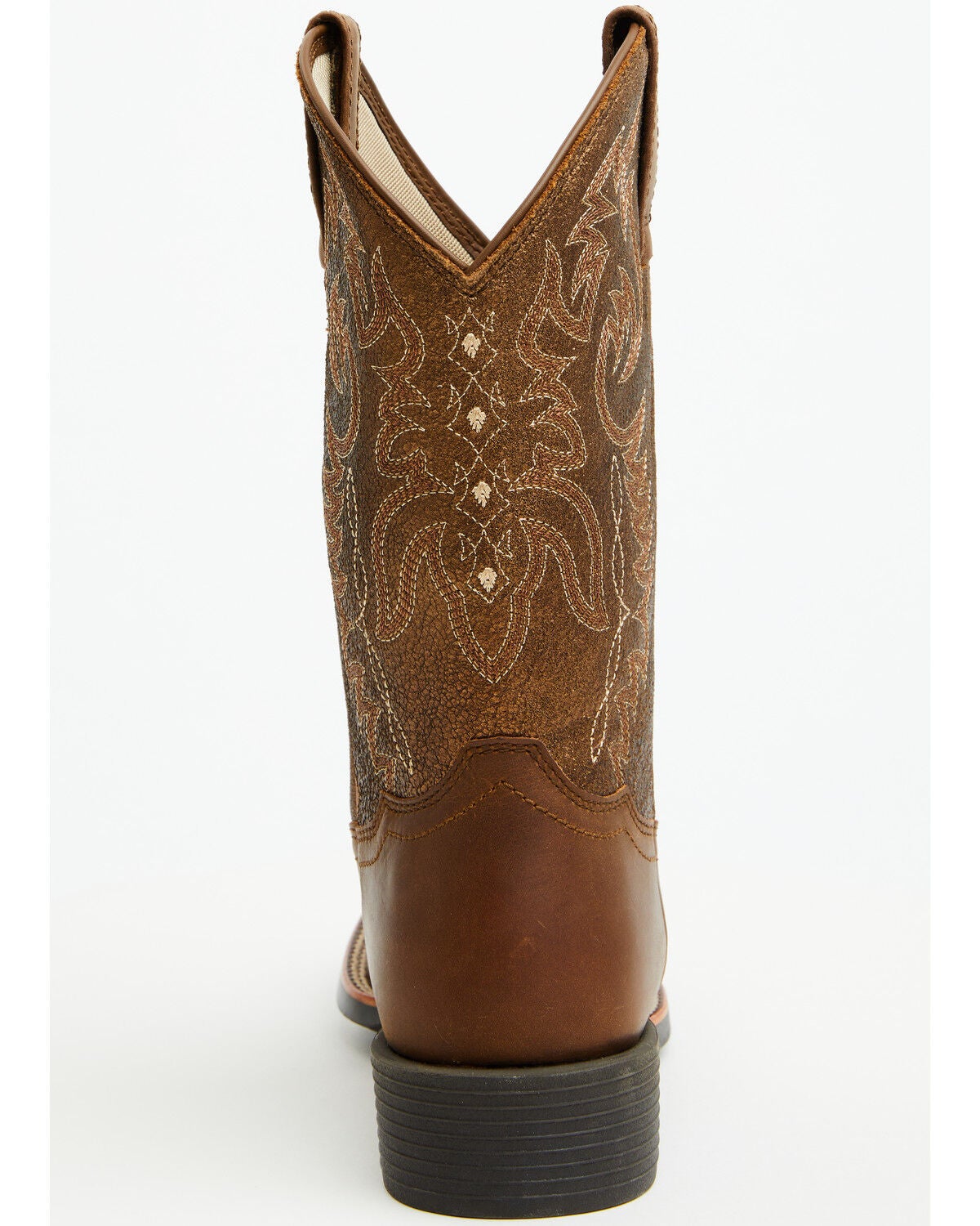 Image #5 - Shyanne Women's Sidney Performance Western Boots - Broad Square Toe, Brown, hi-res