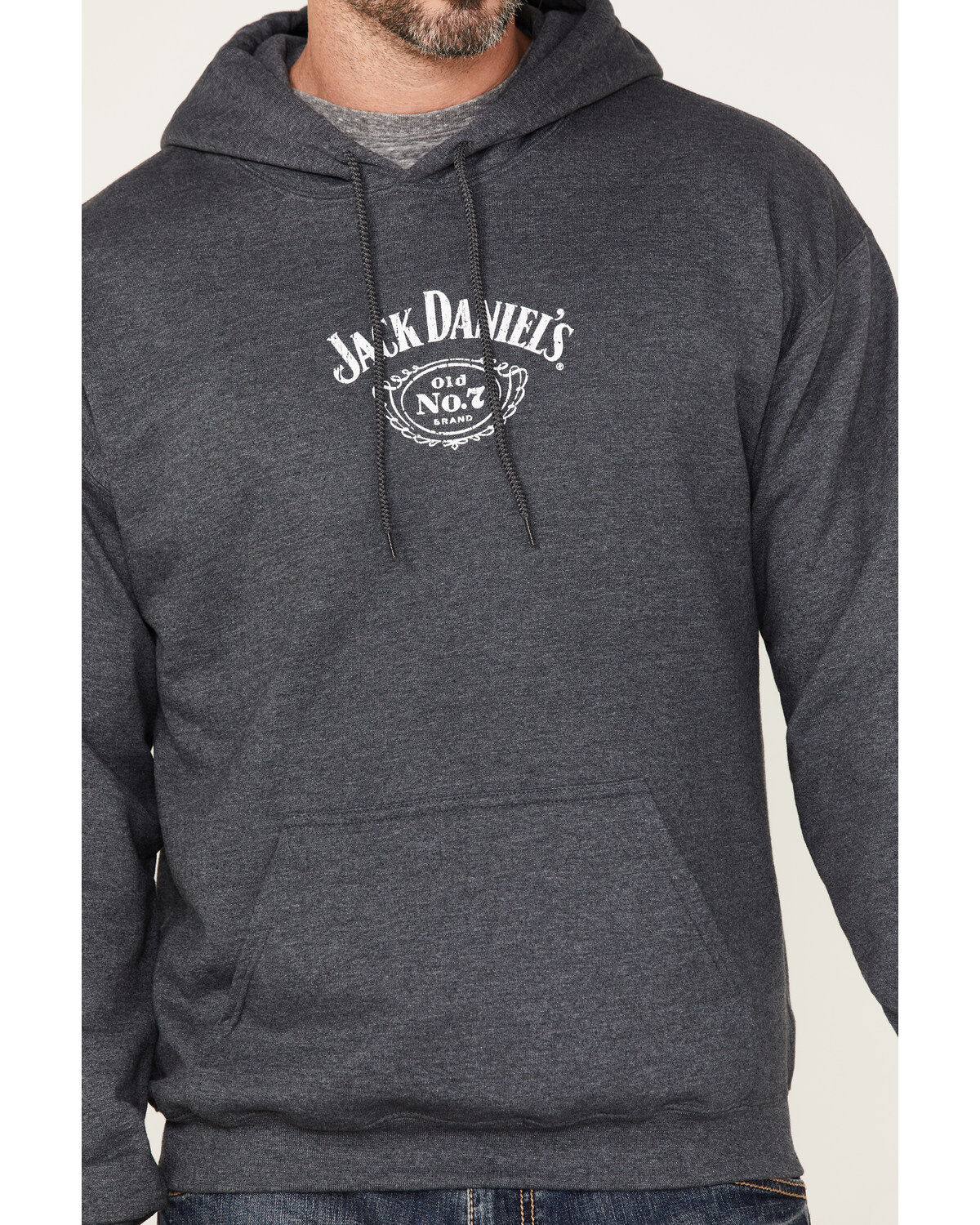 Image #3 - Jack Daniel's Men's Label Pullover Hoodie , , hi-res