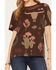 Image #3 - Shyanne Women's Western Conversational Short Sleeve Graphic Tee, Cognac, hi-res