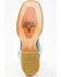 Image #7 - Corral Men's Exotic Python Western Boots - Broad Square Toe, Navy, hi-res