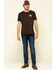 Image #6 - Ariat Men's M8 Rome Modern Stretch Slim Leg Jeans, , hi-res