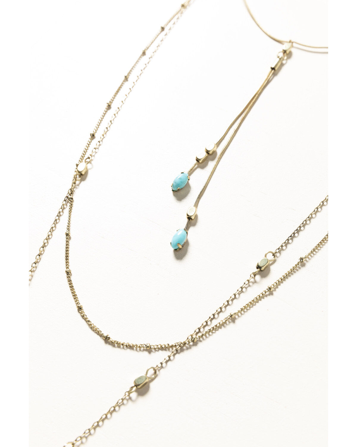 Image #3 - Shyanne Women's Gilded Gold Slim Chain Necklace, Gold, hi-res