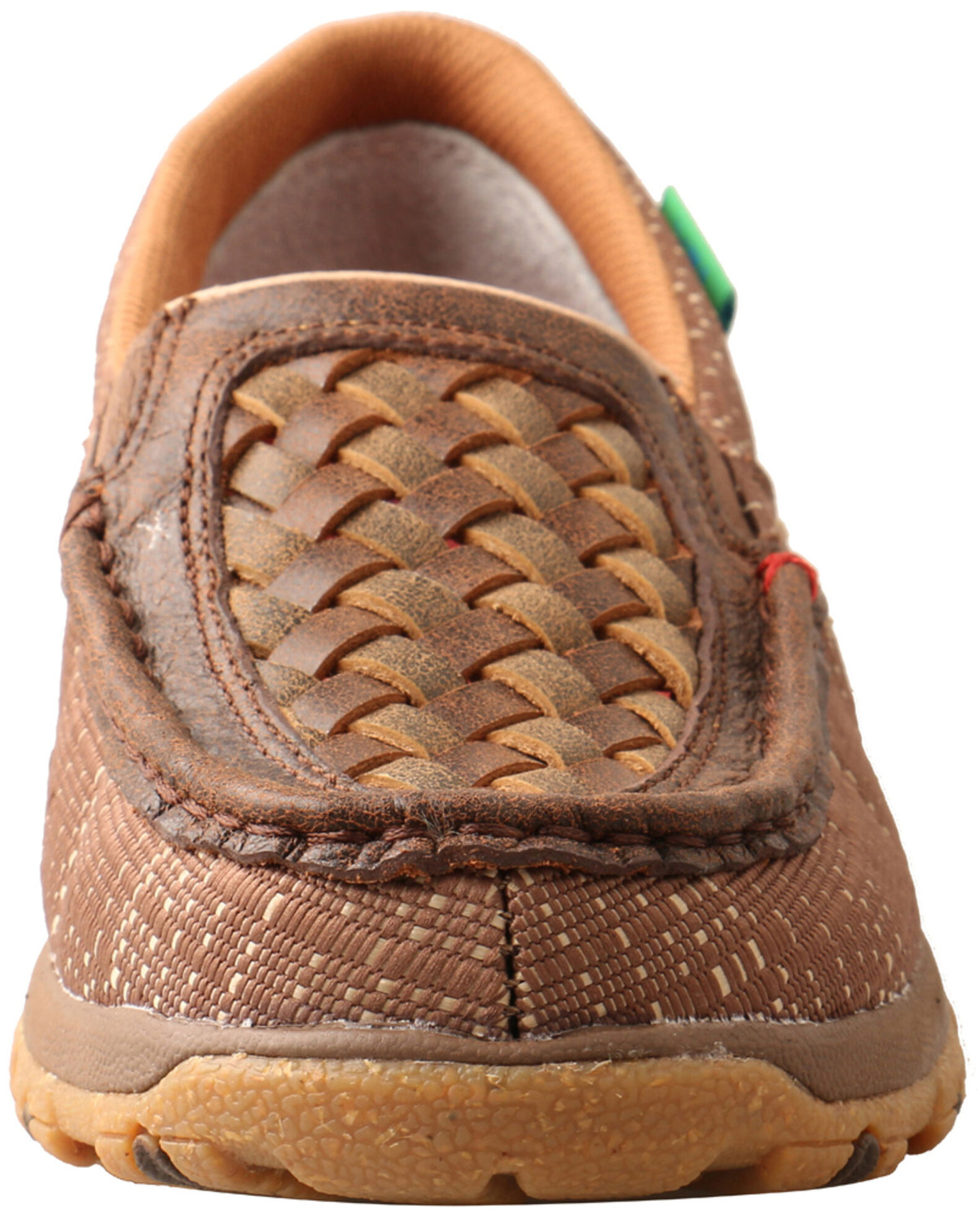 Twisted X Women's Woven CellStretch Driving Shoes Moc Toe,