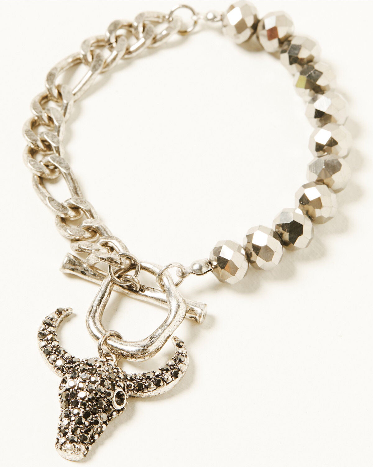 Shyanne Women's Rodeo Luxe Bracelet, Silver, hi-res