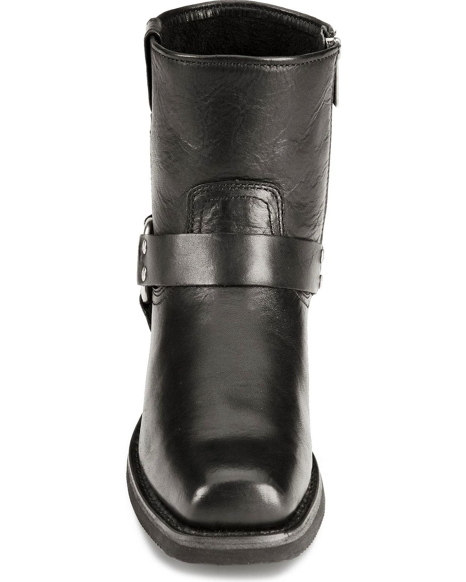 Harley davidson zipper boots best sale