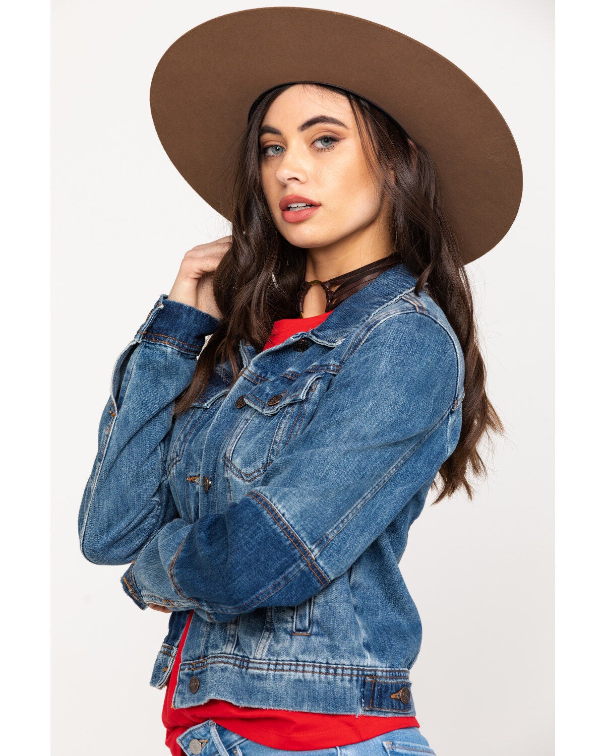 Image #3 - Free People Women's Rumors Denim Jacket, , hi-res