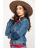 Image #3 - Free People Women's Rumors Denim Jacket, , hi-res