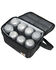 Image #3 - Carhartt Insulated 12 Can Two Compartment Lunch Cooler, Black, hi-res