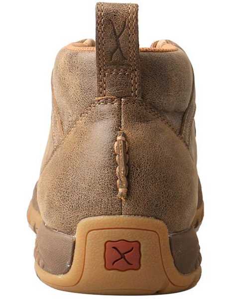 Image #4 - Twisted X Men's CellStretch Driving Shoes - Moc Toe, Brown, hi-res